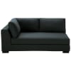 Ausziehbares modulares Sofa, Armlehne links, anthrazitgrau